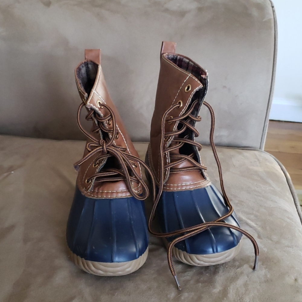 Girl's Lined Duck Boots